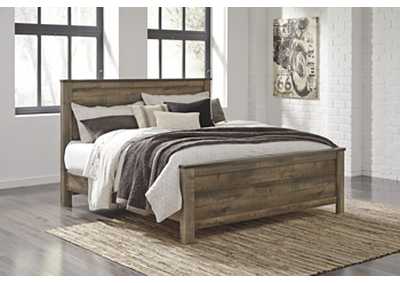 Trinell King Panel Bed, Dresser, Mirror and 2 Nightstands,Signature Design By Ashley