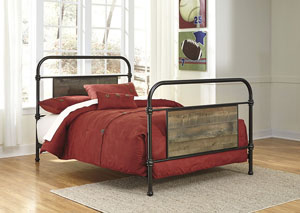 Image for Trinell Brown Twin Metal Bed