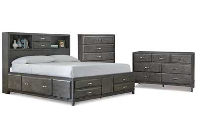 Image for Caitbrook Queen Storage Bed, Dresser and Chest