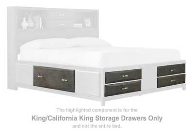 Caitbrook California King Storage Bed with 8 Drawers,Signature Design By Ashley