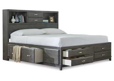 Caitbrook Queen Storage Bed with 8 Drawers with Dresser and Chest,Signature Design By Ashley