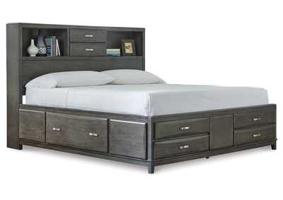 Image for Caitbrook Queen Storage Bed with 8 Drawers