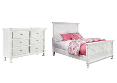 Kaslyn Full Panel Bed with Dresser,Signature Design By Ashley