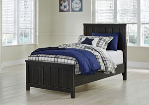 Image for Jaysom Black Twin Panel Bed