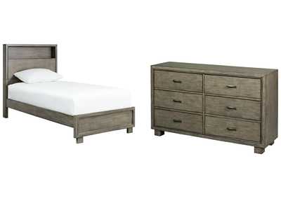 Arnett Twin Bookcase Bed with Dresser,Signature Design By Ashley