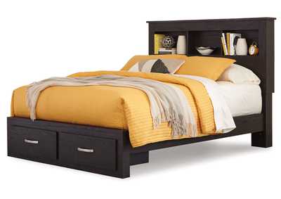 Reylow Queen Bookcase Bed with 2 Storage Drawers,Signature Design By Ashley
