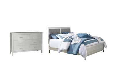 Olivet Queen Panel Bed with Dresser,Signature Design By Ashley