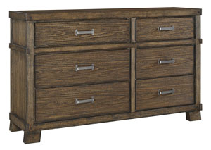 Image for Leystone Dark Brown Dresser