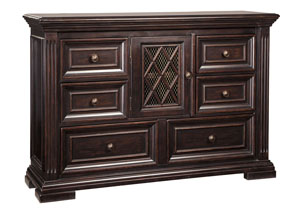 Image for Willenburg Dark Brown Dresser