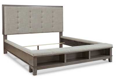 Kalmte Nodig uit een andere Hallanden King Panel Bed with Storage Ivan Smith Furniture
