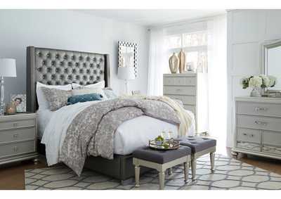 Coralayne Queen Upholstered Bed,Signature Design By Ashley