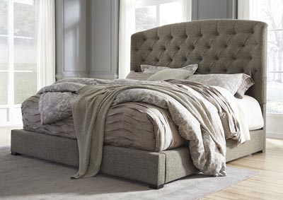 Image for Gerlane Graphite Queen Upholstered Bed