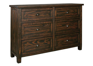 Image for Trudell Golden Brown Dresser