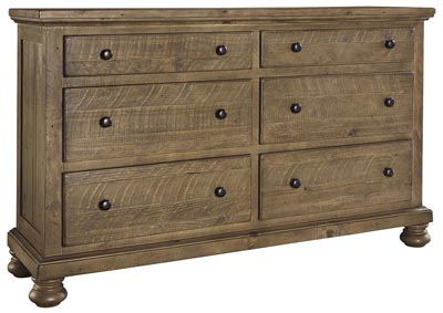 Image for Trishley Light Brown Dresser