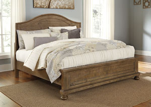 Image for Trishley Light Brown Queen Panel Bed
