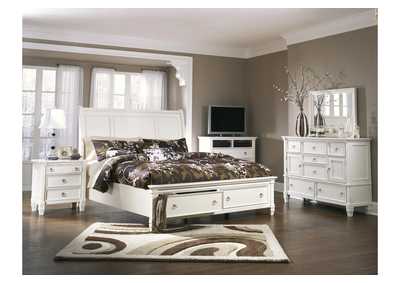 Image for Prentice Queen Storage Sleigh Bed