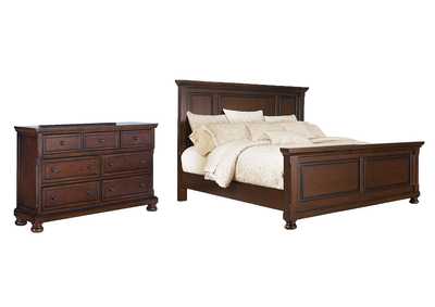 Image for Porter King Panel Bed with Dresser