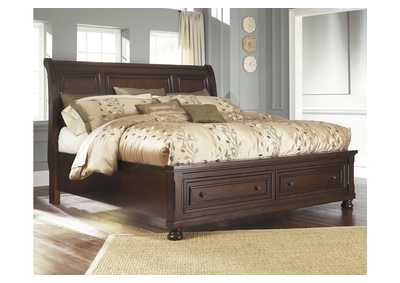 Porter King Sleigh Bed, Dresser, Mirror, Chest and Nightstand,Millennium
