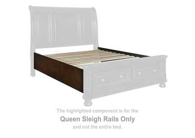 Porter Queen Sleigh Bed, Dresser and Mirror,Millennium