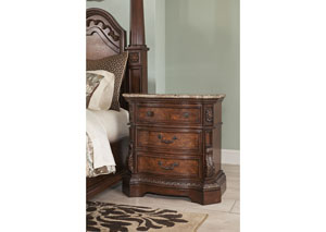 Image for Ledelle Three-Drawer Night Stand