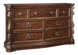 Image for Florentown Dark Brown Dresser