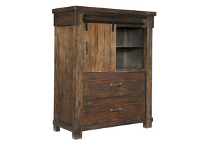 Image for Lakeleigh Brown Five Drawer Chest