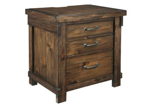 Image for Lakeleigh Brown Three Drawer Night Stand