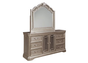 Image for Birlanny Silver Bedroom Mirror