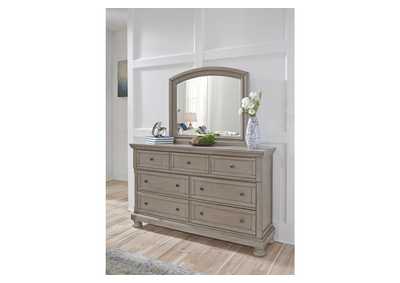 Lettner Dresser and Mirror,Signature Design By Ashley