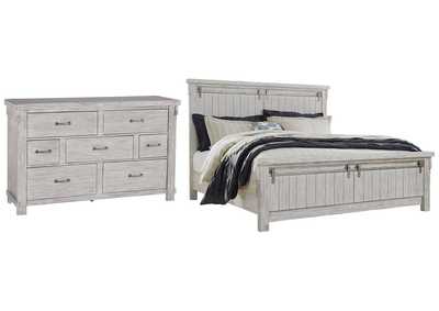 Brashland Queen Panel Bed with Dresser,Signature Design By Ashley