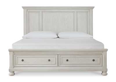 Robbinsdale Queen Storage Bed, Dresser, Mirror and Nightstand,Signature Design By Ashley