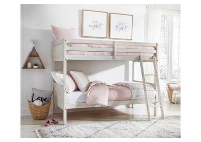 Robbinsdale Twin/Twin Bunk Bed with Ladder,Signature Design By Ashley