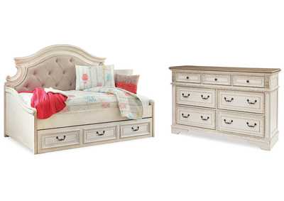 Image for Realyn Twin Storage Day Bed and Dresser
