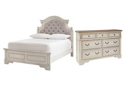 Realyn Full Panel Bed with Dresser,Signature Design By Ashley