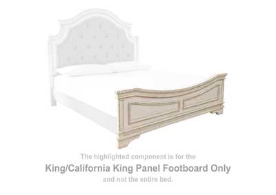 Realyn King Bed with Mirrored Dresser and Nightstand,Signature Design By Ashley