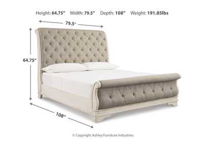 Realyn California King Sleigh Bed,Signature Design By Ashley