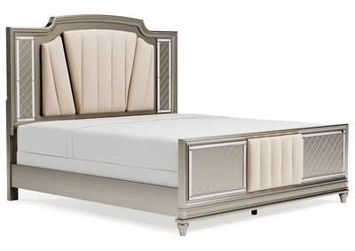 Image for Chevanna California King Upholstered Panel Bed