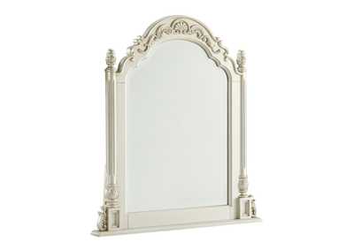Cassimore Pearl Silver Vanity Mirror