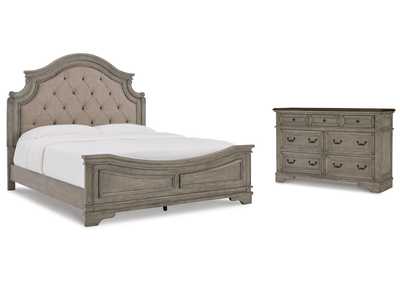 Lodenbay California King Panel Bed with Dresser,Signature Design By Ashley
