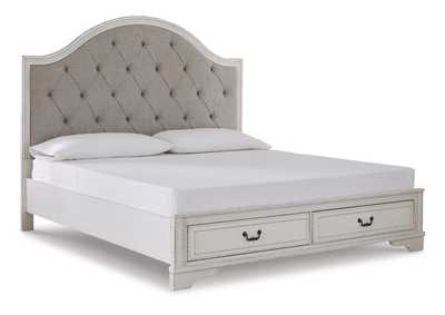Image for Brollyn California King Upholstered Panel Storage Bed
