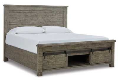Image for Brennagan California King Panel Bed with Storage