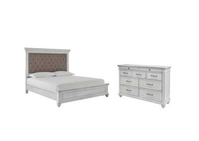 Kanwyn Queen Panel Bed with Dresser,Benchcraft