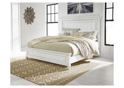 Kanwyn King Panel Bed Best, Quinden King Panel Bed