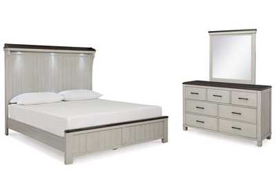 Image for Darborn California King Panel Bed, Dresser and Mirror