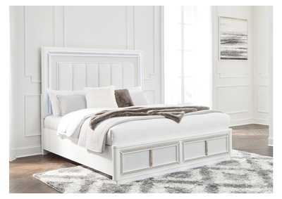 Chalanna King Upholstered Storage Bed