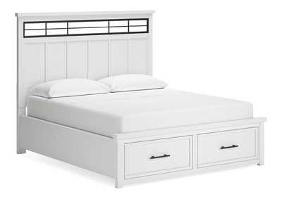 Image for Ashbryn California King Panel Storage Bed