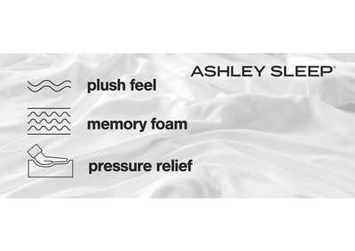 Chime 12 Inch Memory Foam Twin Mattress in a Box,Sierra Sleep by Ashley