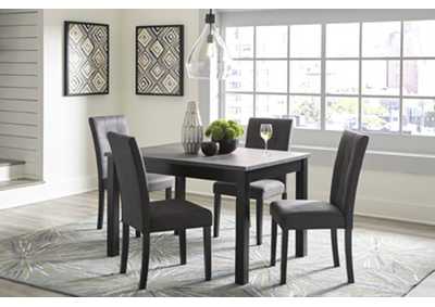 Garvine Dining Table and Chairs (Set of 5),Signature Design By Ashley