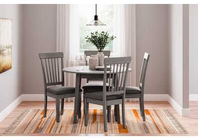 Shullden Dining Table and 4 Chairs,Signature Design By Ashley