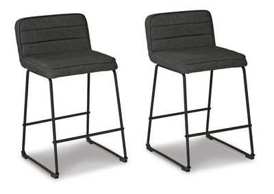 Image for Nerison Counter Height Bar Stool (Set of 2)